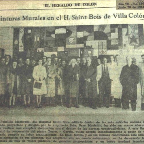 Los murales del H. Saint Bois en el diario El Heraldo 20 -06-1944 .jpg