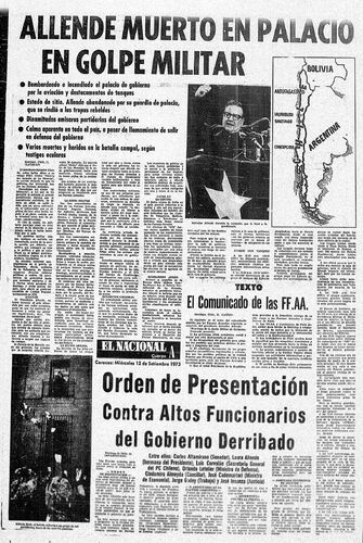 Allende muerto en Palacio en golpe militar.jpg