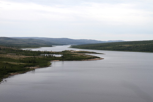 Campement site sacré sur rivière Georges