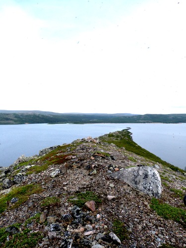 Lieu de passage de caribou sur la rivière Georges 2