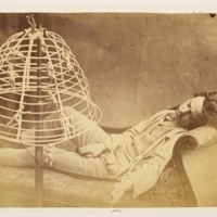 Oscar Gustave Rejlander,  Le rêve du célibataire (The Bachelor&#039;s Dream), 1860, épreuve à l&#039;albumine, 14.0 x 19.6 cm