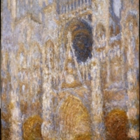 Claude Monet, La cathédrale de Rouen, portail plein soleil, 1892-1894, huile sur toile, 106.3 x 73.7 cm