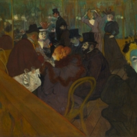 Henri de Toulouse-Lautrec,  Au Moulin Rouge, 1892-1895, 123 x 141 cm