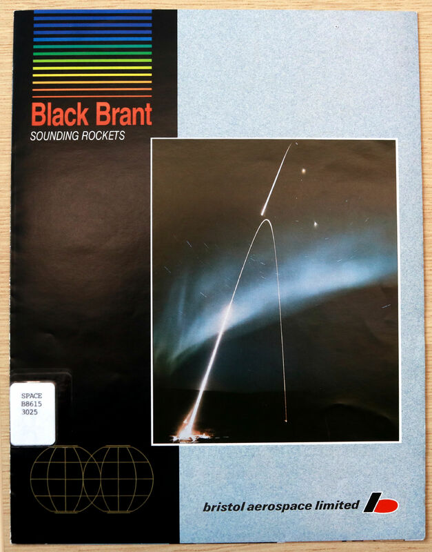 041 - Bristol Aerospace - Black Brant Sounding Rockets