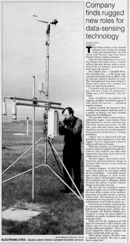 042 - Campbell Scientific Canada - Calgary Herald (July 2, 1994)