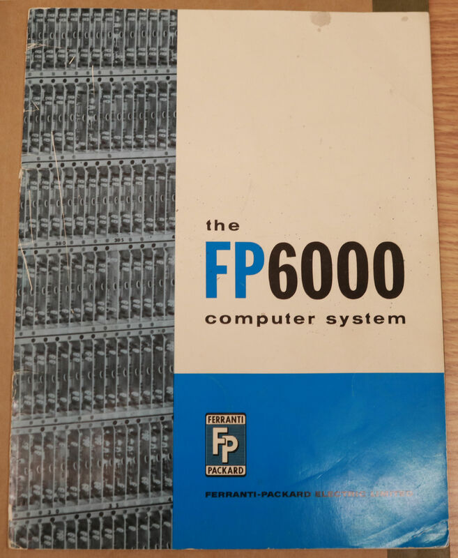 037 - Ferranti Packard - FP6000