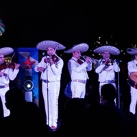 A group of mariachis playing in Nuevo Leon, Mexico