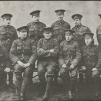 Soldiers at Fort George: former employees, Bowring Bros.