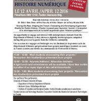 Digital History Open House 2016