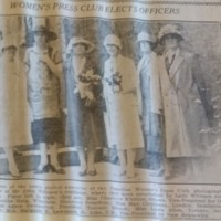 Women's press club elected officers Ottawa Archives.png