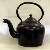 An Iron Kettle from the Late 19th Century