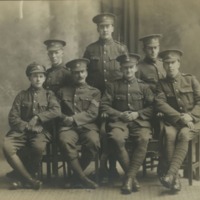 Portrait of Newfoundland Regiment N.C.O.'s [Non-Commissioned Officers]