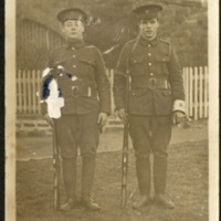 Ewen Hennebury, and Stewart Dewling, Newfoundland Regiment