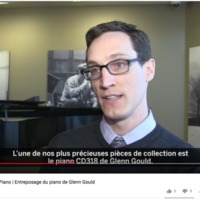 Video for &quot;Storing the Glenn Gould Piano | Entreposage du piano de Glenn Gould&quot;