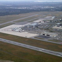 Ottawa Macdonald-Cartier International Airport, in Ottawa, Ontario, Canada