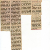 &quot;Conflicts still cloud Reagan visit&quot; (Press clipping)