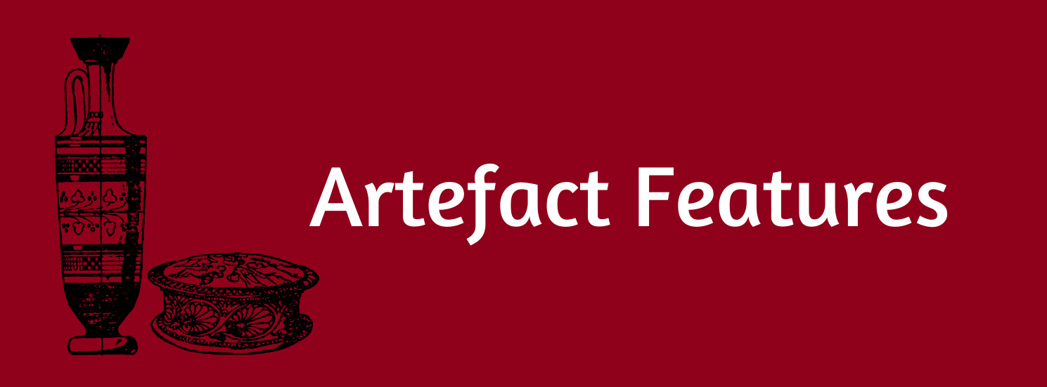 Artefact Features cover page