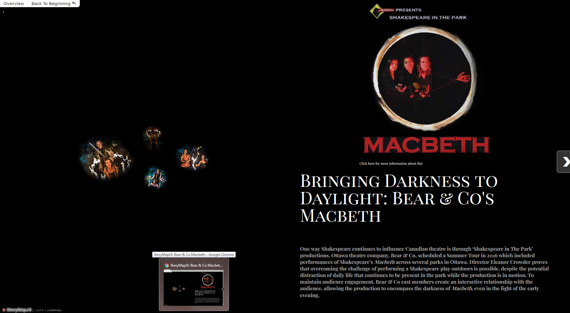 Bringing Darkness to Daylight: Bear & Co.'s Macbeth