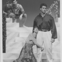 Production photograph from A Midsummer Night&#039;s Dream (1989) at the Ottawa Little Theatre
