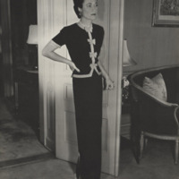 Photograph of Wallis Simpson in Paris