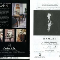 Cover page of Hamlet Prélude program page 1/13(2004)