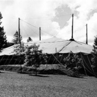 Circus tent used for the first Stratford Shakespeare Festival in Stratford, Ontario.