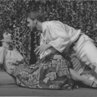 Production photograph from A Midsummer Night&#039;s Dream (1989) at the Ottawa Little Theatre
