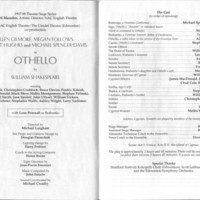 Othello Prélude Program 1997 (2/11)