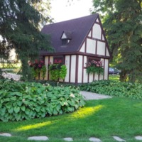 The Shakespearean Gardens in Stratford, Ontario